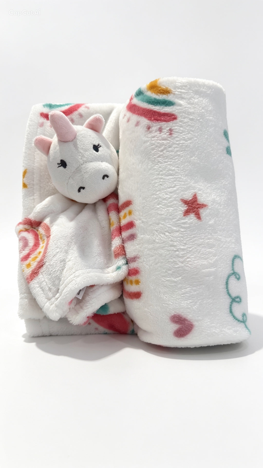 Cobertor y Frazada de Apego Baby Mink Unicornio