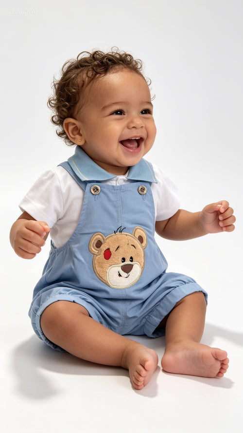 Bebe overol oso