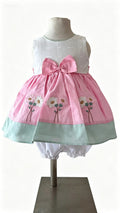 Vestido flores con calzón bolero