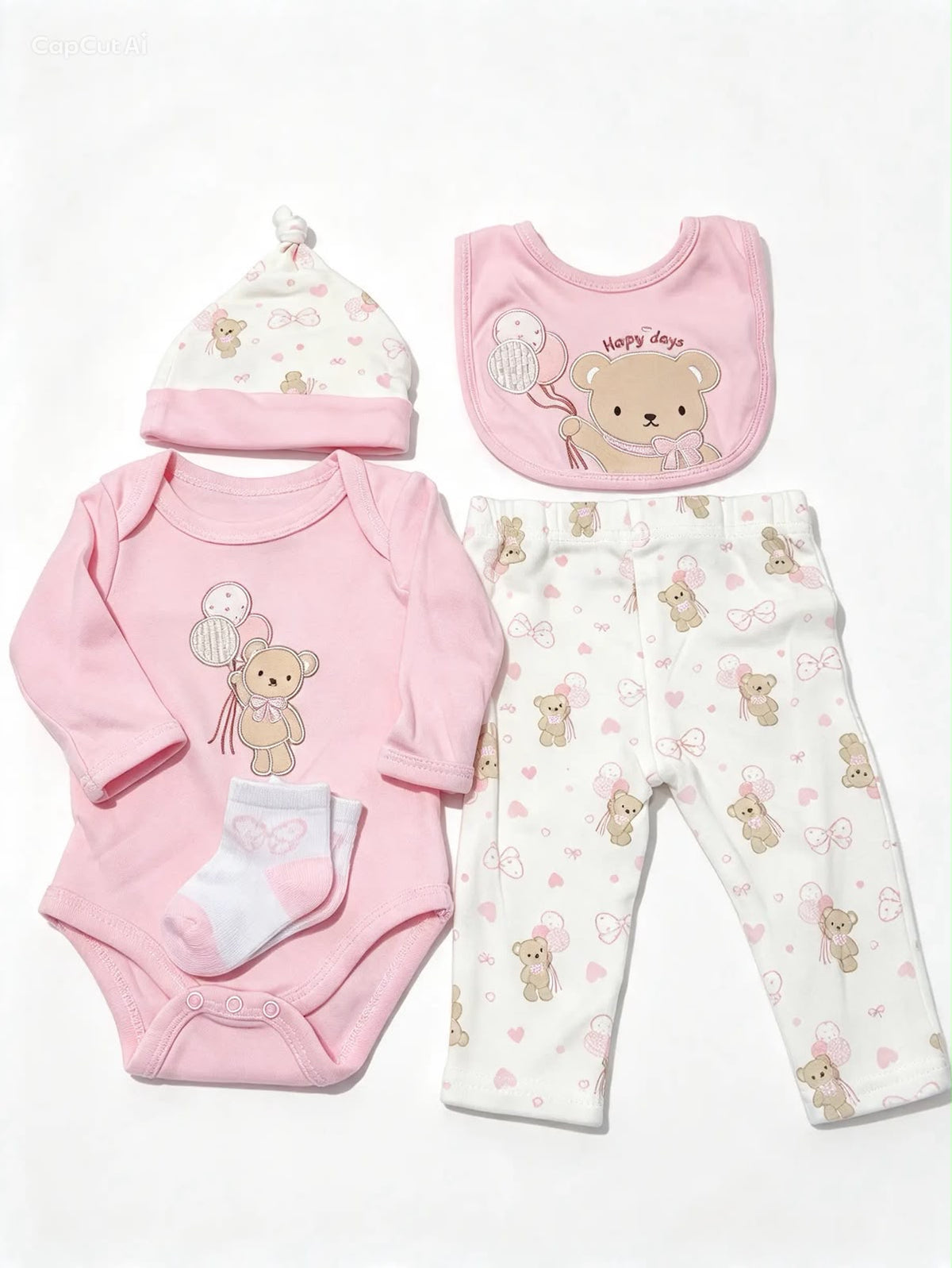 Set osa rosado