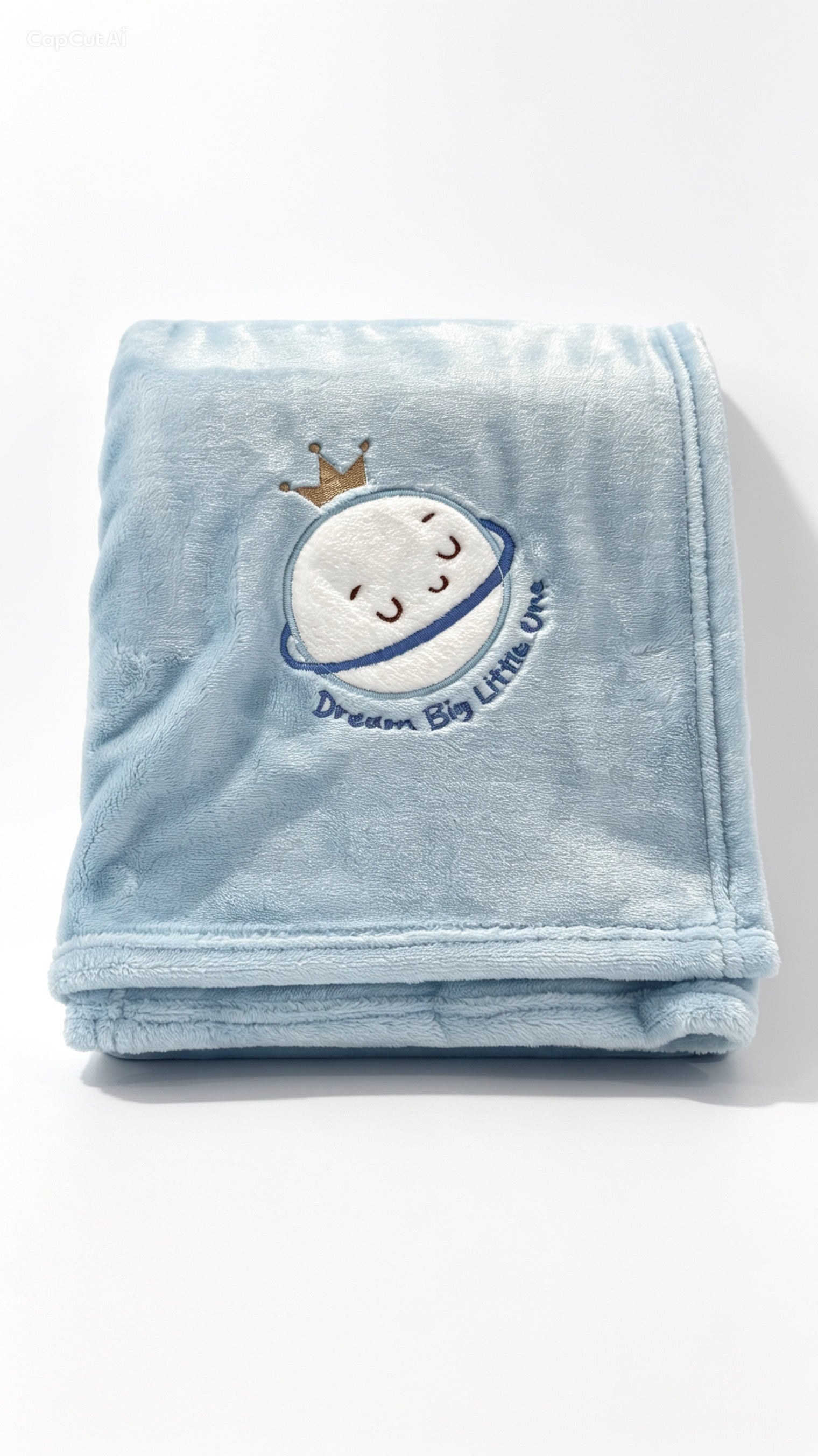 Cobertor Bebé Luminiscente Baby Mink Azúl
