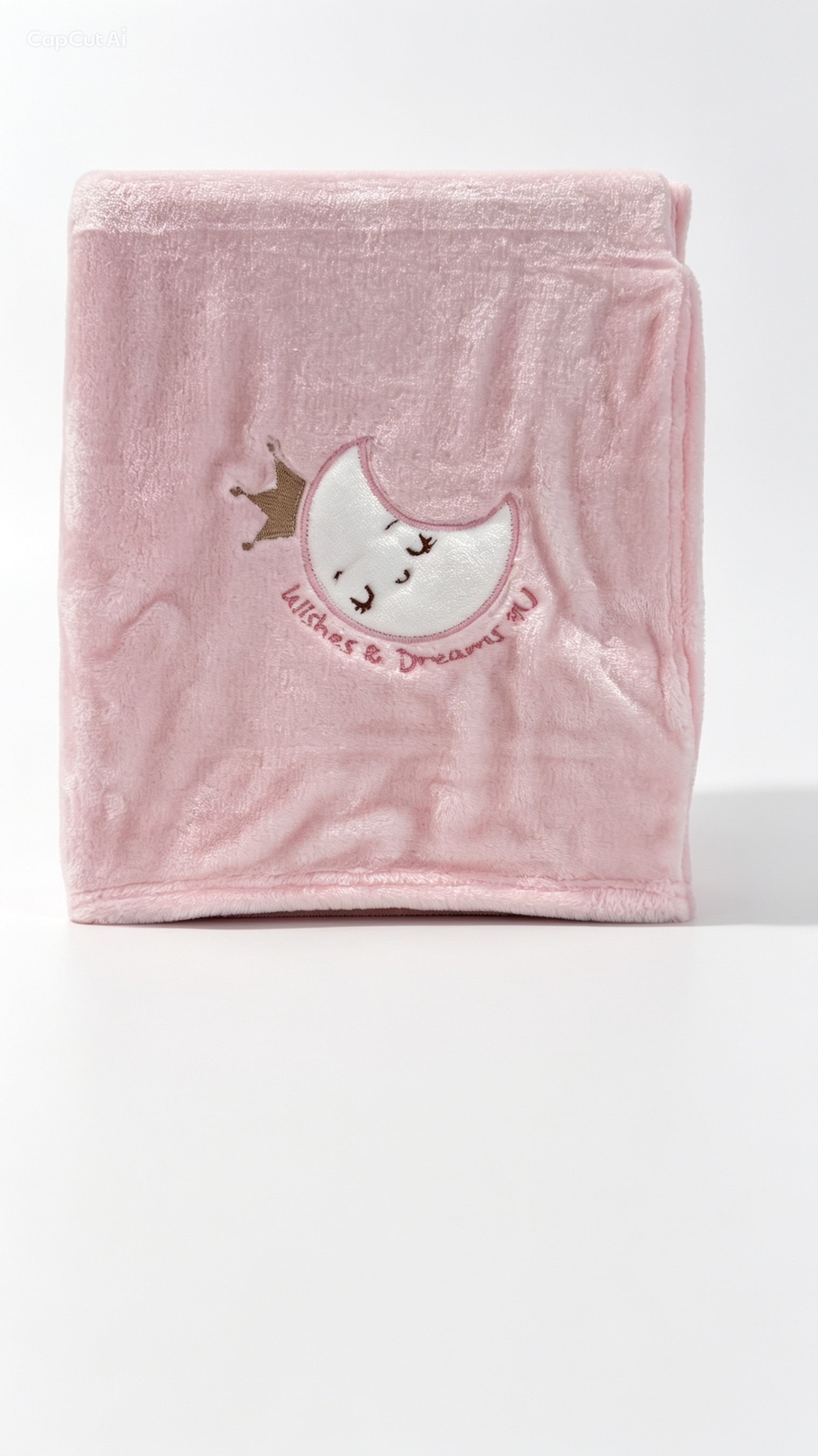 Cobertor Bebé Luminiscente Baby Mink Rosado