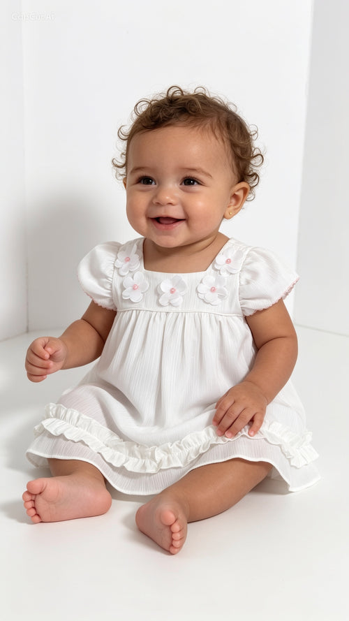 Bebe bautizo vestido