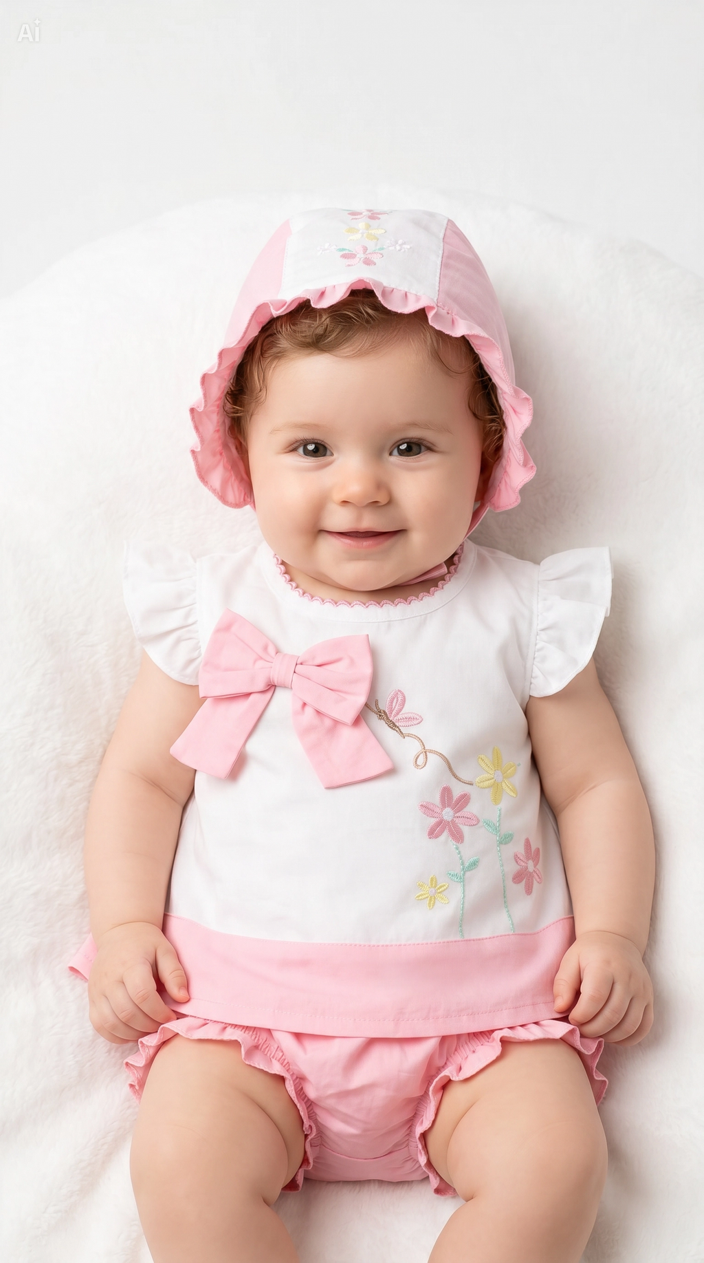 Conjunto Body Rosa con Sombrero Victoriano