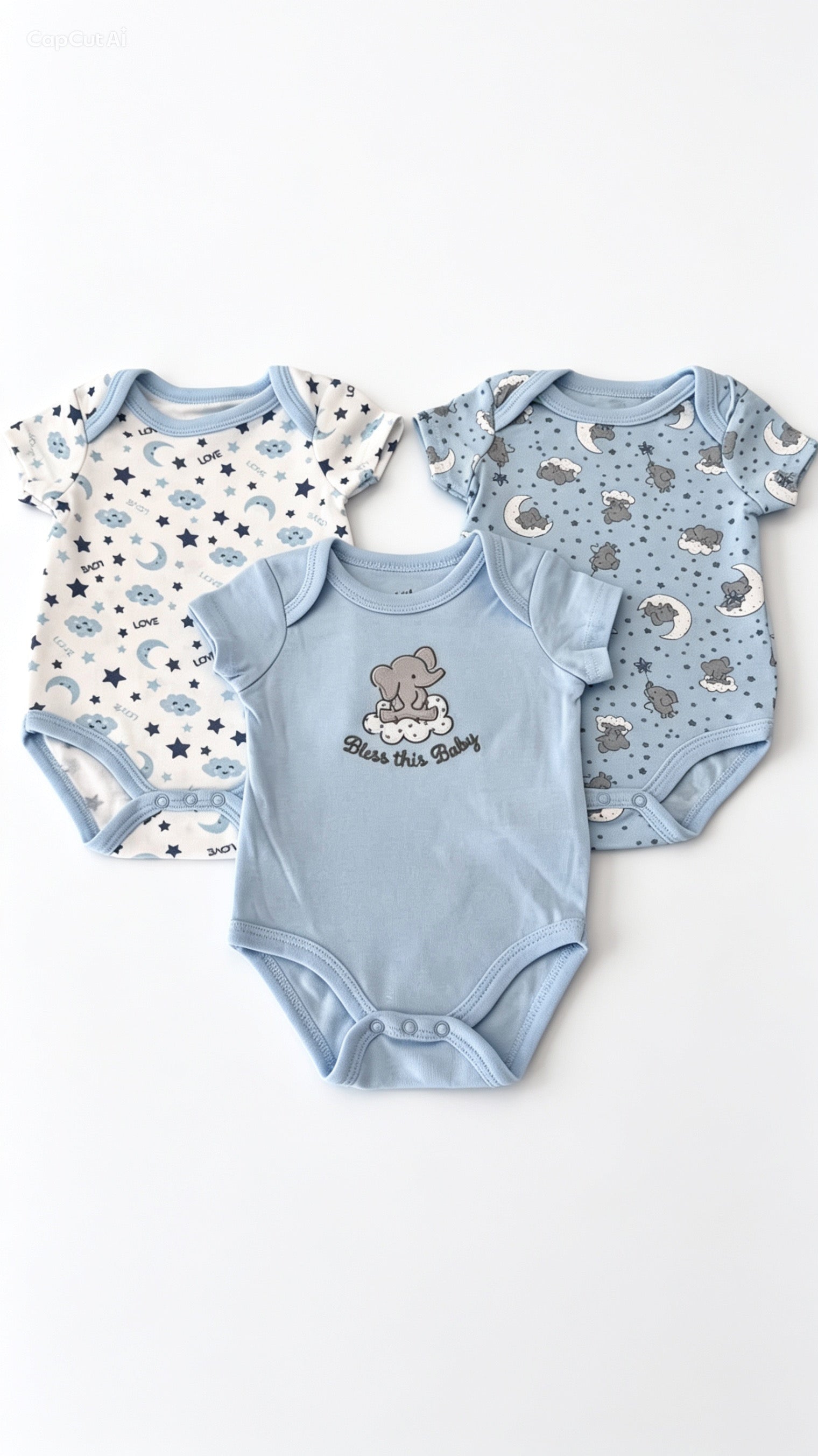 Bebé Body Set de 3 Piezas