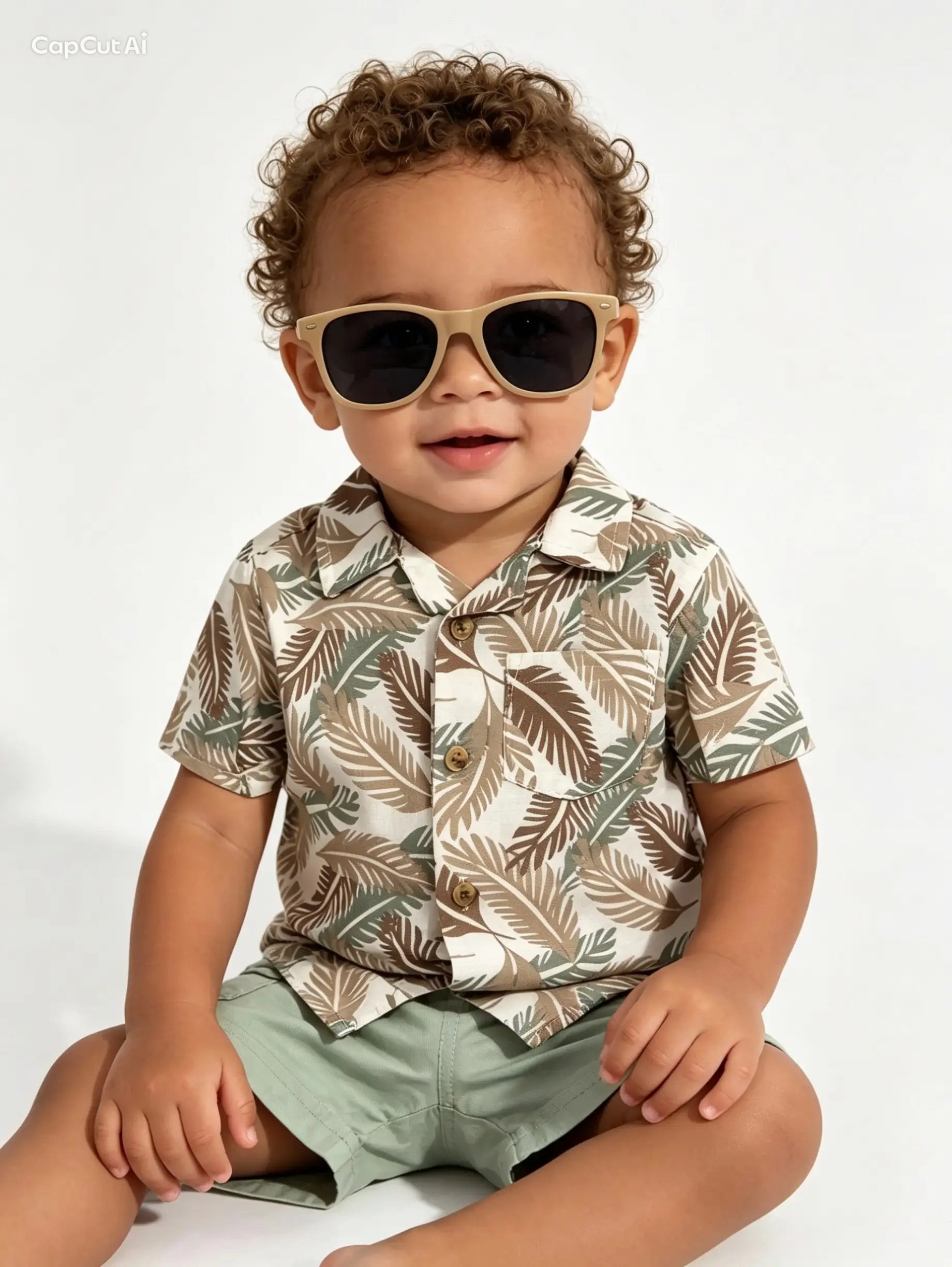 Conjunto verano con anteojos de sol