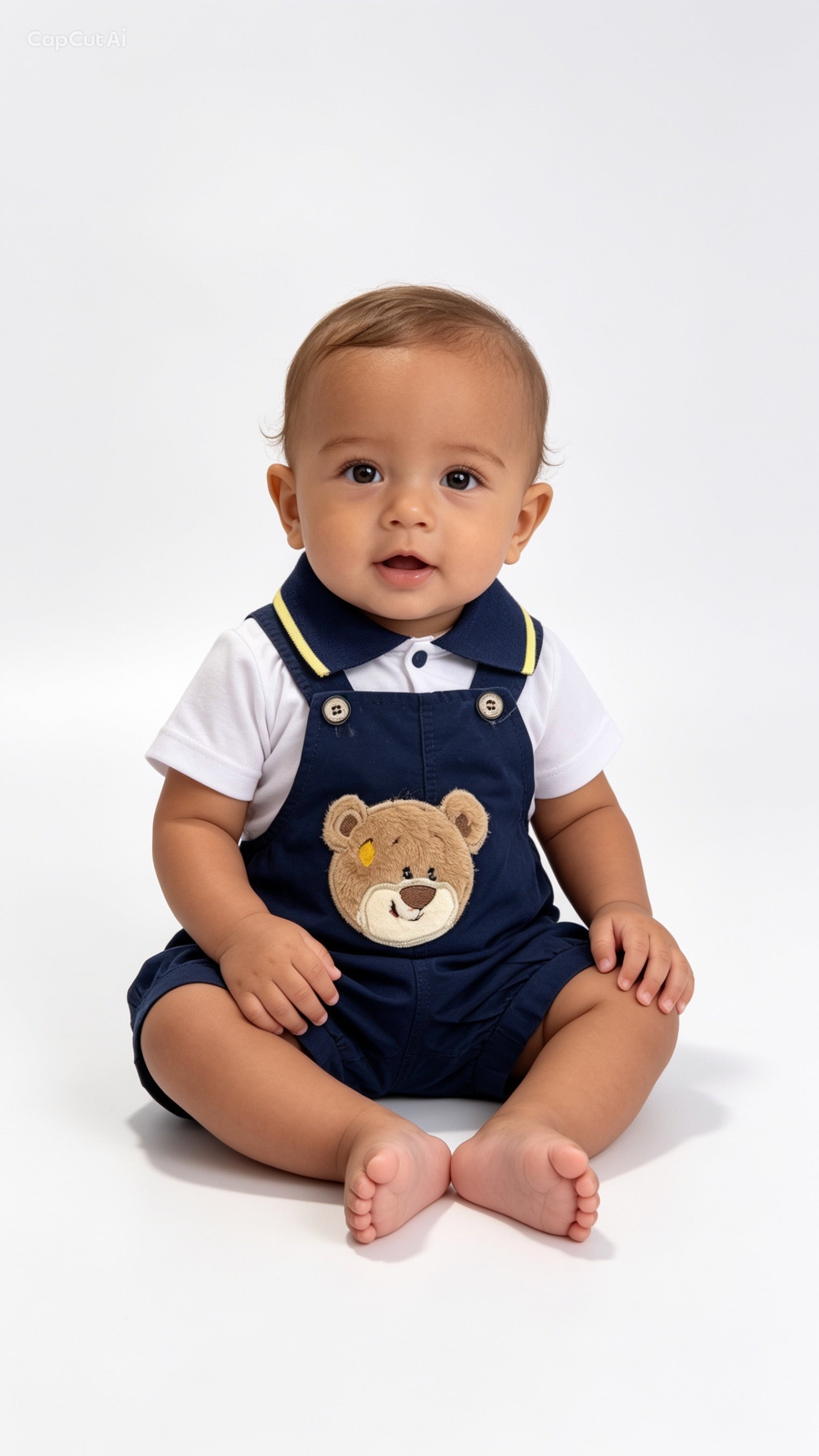 Bebe overol oso