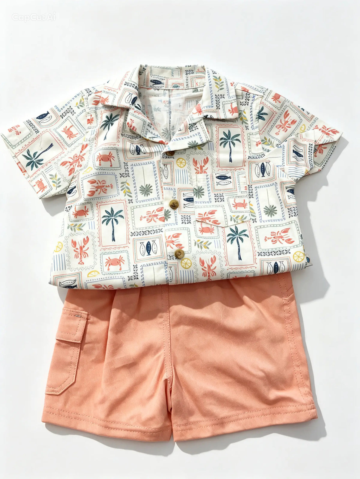 Conjunto verano con anteojos de sol