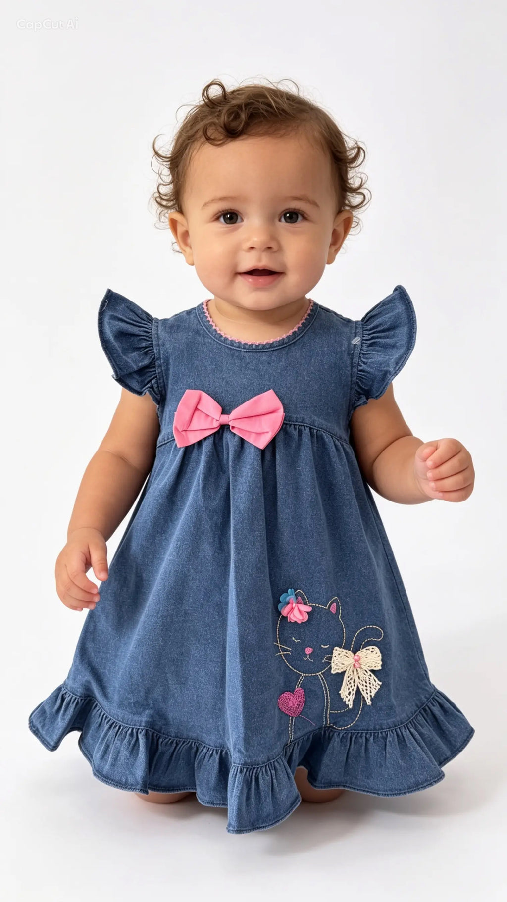 Vestido Mezclilla Lazo